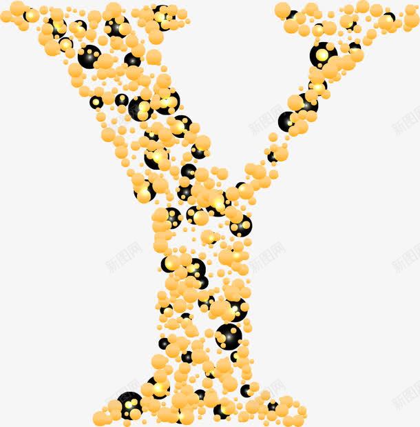 泡泡底纹英文字母Ypng免抠素材_88icon https://88icon.com 26个字母 3D字母 字体设计 字母设计 广告字母 彩色字母 桔色泡泡 泡泡底纹 立体字母 艺术字 英文字母Y 黑色泡泡