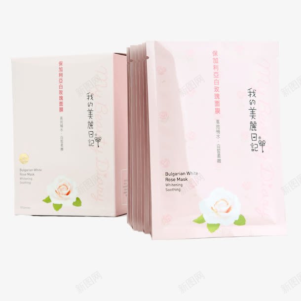 玫瑰面膜png免抠素材_88icon https://88icon.com 产品实物 化妆品 我的美丽日记 玫瑰面膜 美妆 美白 面膜纸