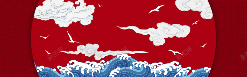 春节中国风红色淘宝海报背景jpg设计背景_88icon https://88icon.com 几何 北京 回家过年 年夜饭 底纹 扁平 打烊 旅游 春运 浪花 祥云 红包 联欢晚会 鸡年