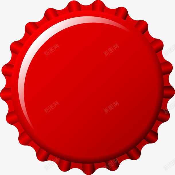 手绘酒瓶盖png免抠素材_88icon https://88icon.com 啤酒 啤酒帽 啤酒瓶盖 手绘 瓶盖 盖子 红色 酒瓶盖 酒盖 饮料盖