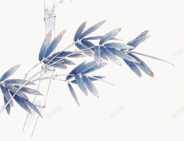 墨竹png免抠素材_88icon https://88icon.com 手绘墨竹 竹叶 竹子 简笔山水画