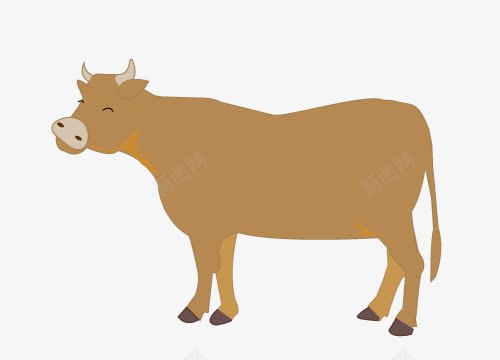 牛格式png免抠素材_88icon https://88icon.com 卡通黄牛 水牛 牛 老黄牛 耕地牛 黄牛