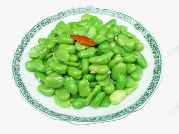 蚕豆食材png免抠素材_88icon https://88icon.com 中华美食 传统美食 凉菜 熟菜 盘子 米香 绿豆香 美味 美食香味 蒜香蚕豆米 豆子香味 餐饮美食