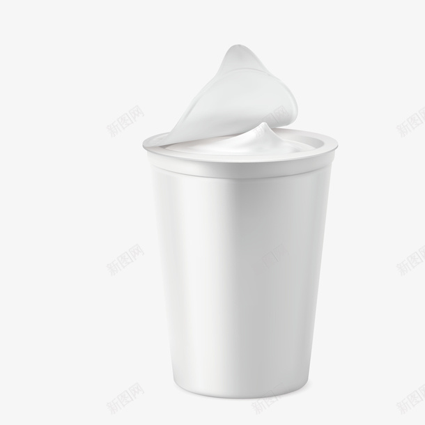 白色包装png_88icon https://88icon.com 3D PNG免抠图下载 包装盒 商品 装饰 酸奶