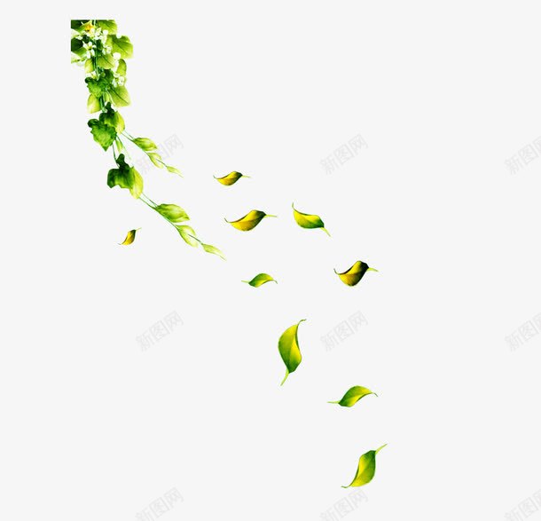 飘散落叶png免抠素材_88icon https://88icon.com 图片 落叶 飘散