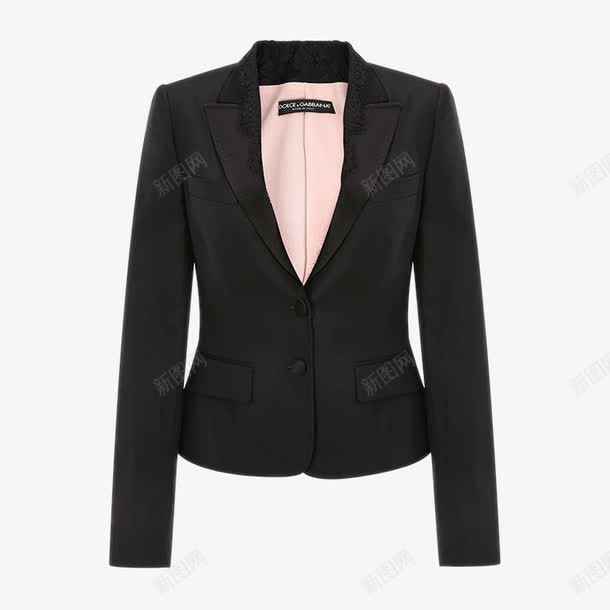 女士黑色时尚西服单衣png免抠素材_88icon https://88icon.com DolceampGabbana 单衣 女士外套 时尚西服 杜嘉班纳 黑色
