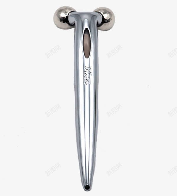 铂金微电流滚轮按摩美容仪png免抠素材_88icon https://88icon.com 产品实物 免费png 收鱼尾纹 淡化眼袋 紧致肌肤