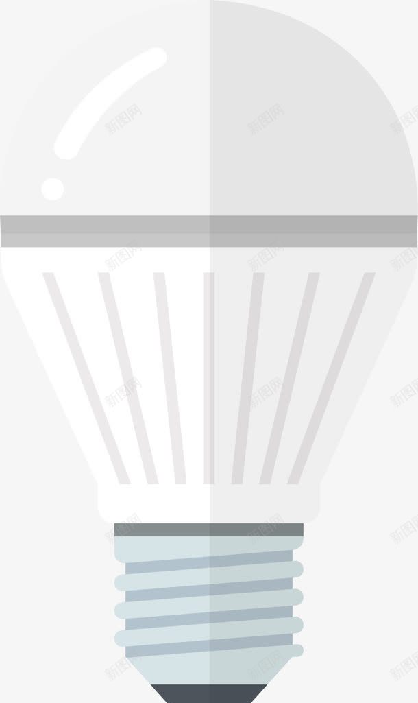 卡通圆弧球泡png免抠素材_88icon https://88icon.com LED LED球泡 圆弧 灯泡 球形灯泡 矢量LED 节能灯泡