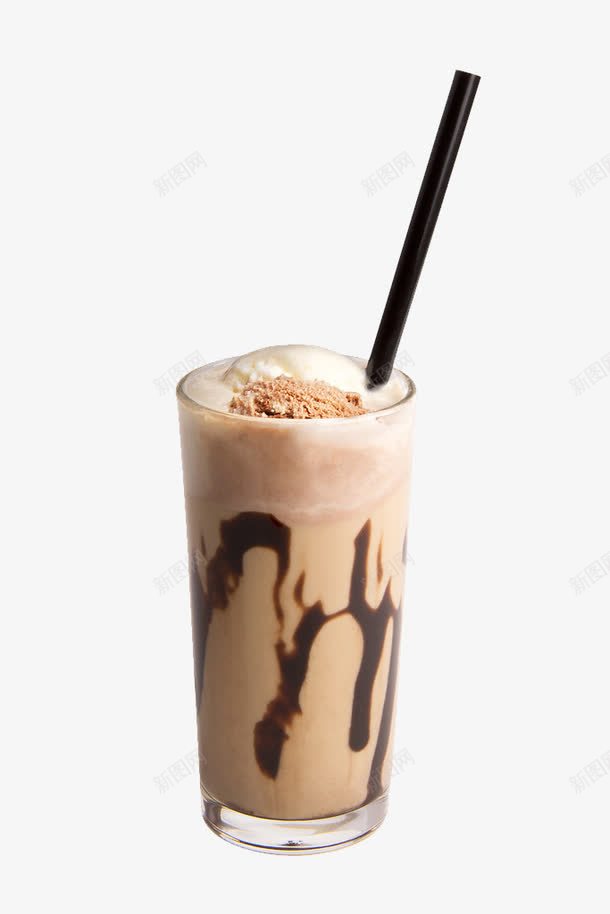 巧克力奶茶png免抠素材_88icon https://88icon.com 吸管 奶茶杯 巧克力 招牌奶茶 港式 港式奶茶 玻璃杯