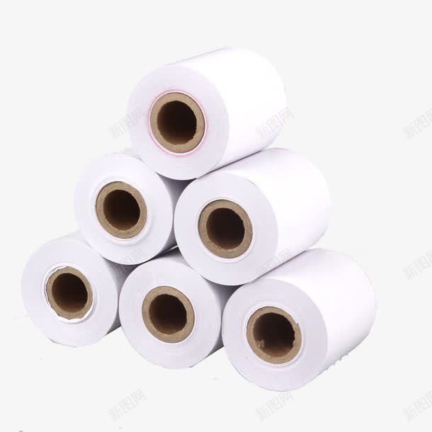 POS纸打印纸png免抠素材_88icon https://88icon.com 0收银纸 57MM热敏纸 57x5 POS纸打印纸 产品实物 打印纸 超市小票据打印纸