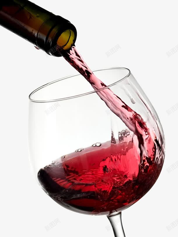 倒入杯中的红酒png免抠素材_88icon https://88icon.com 红酒 美酒 酒杯