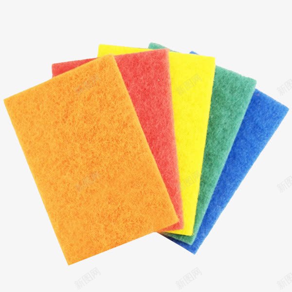 工业去污百洁布片png免抠素材_88icon https://88icon.com 不沾油抹布 百洁布 百洁布海绵 高密清洁棉 魔力擦