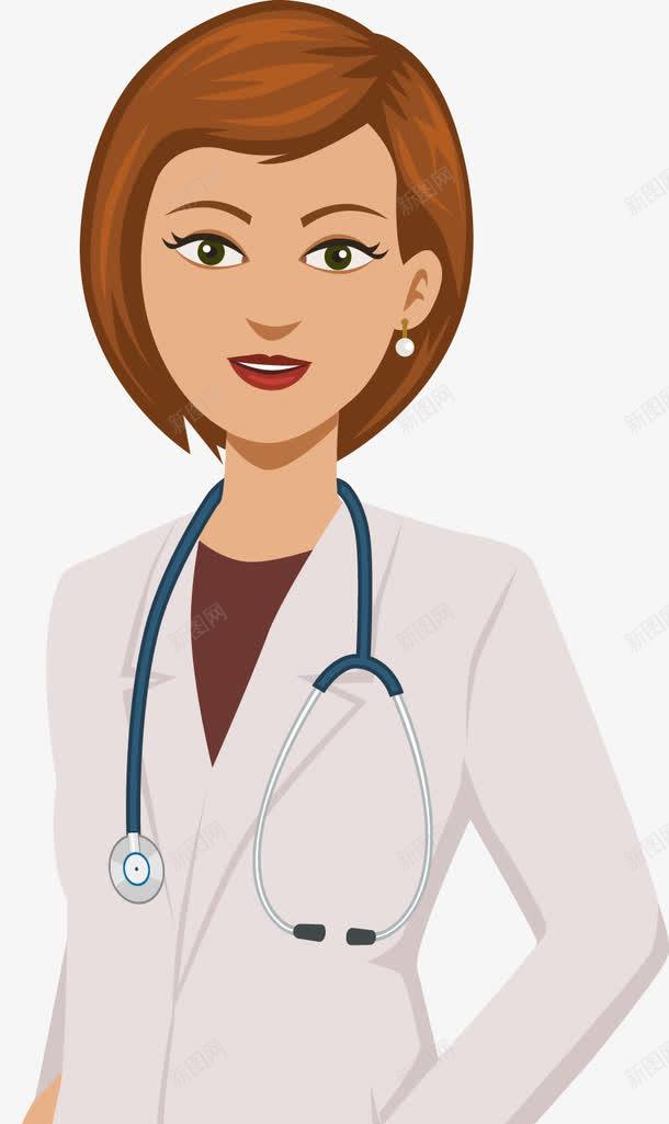 卡通女医生png免抠素材_88icon https://88icon.com 医生 卡通 女医生