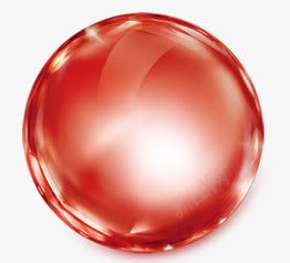 红色圆形玻璃球png免抠素材_88icon https://88icon.com 圆形 玻璃球 玻璃球质感 红色