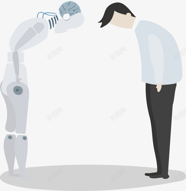 人机对战鞠躬示意矢量图ai免抠素材_88icon https://88icon.com 人工智能 人机对战 感谢的鞠躬 矢量png 矢量图 鞠躬 鞠躬卡通 鞠躬的人 鞠躬示意