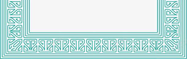 花纹边框png免抠素材_88icon https://88icon.com 古典边框 竖条边框 竖版边框 竖着边框 绿色 花纹 边框