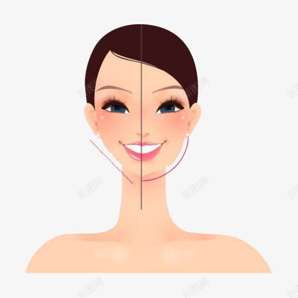 整容人物png免抠素材_88icon https://88icon.com 卡通人物 微整形 整容 美女