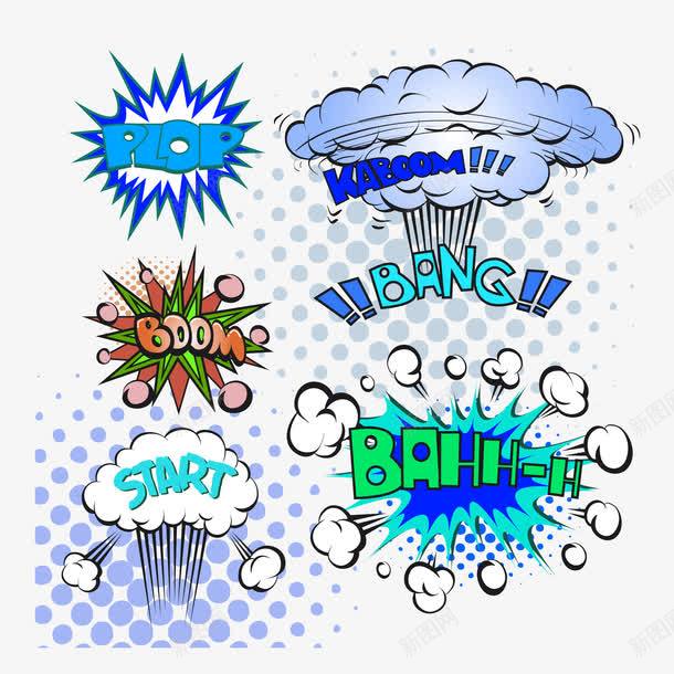 漫画爆炸云朵png免抠素材_88icon https://88icon.com 云简笔画 对话框 漫画爆炸效果矢量漫画爆炸框 爆炸 爆炸效果 蘑菇云 语言泡泡
