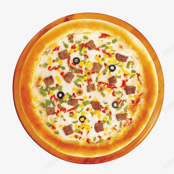 牛肉玉米披萨png免抠素材_88icon https://88icon.com 快餐 美味 肉类 营养 食物PNG素材