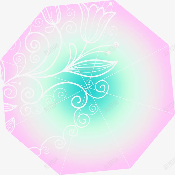 粉色八边形印花背景png免抠素材_88icon https://88icon.com 八边形 印花 粉色 背景