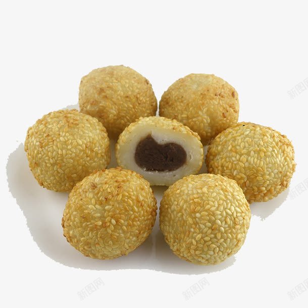 速冻煎炸食品豆沙芝麻球png免抠素材_88icon https://88icon.com 实物 早点油炸面食 豆沙芝麻球 豆沙馅芝麻球 速冻煎炸食品 麻团 麻球