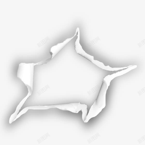 2017纸张破洞效果png免抠素材_88icon https://88icon.com 戳破 白纸 破洞效果 破洞白纸 破洞纸张