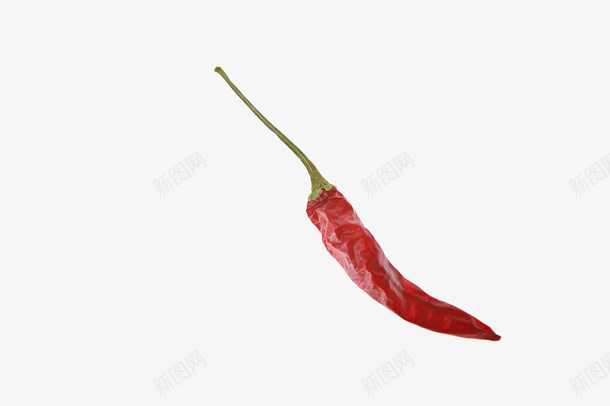 一只红干椒png免抠素材_88icon https://88icon.com 吃辣椒 干辣椒 干辣椒特写 朝天椒 红色 蔬菜 调味品 辣椒 食物
