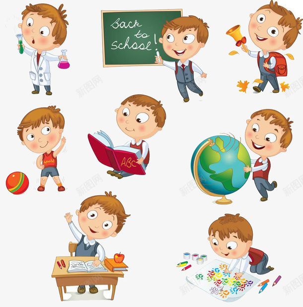 手绘插画png免抠素材_88icon https://88icon.com Q版小火车 上课 小人 手绘 插画 教育 教育插画 漫画 火车手绘 玩游戏卡通 讲课