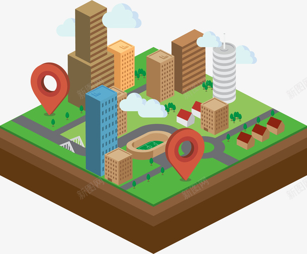 城市地图卫星导航png免抠素材_88icon https://88icon.com 3D地图 GPS定位地图 GPS定位系统 卫星地图 地图 地图导航 定位 导航 线路查询 路线查询