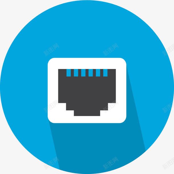 网口插座png免抠素材_88icon https://88icon.com 卡通 卡通插座 家庭插座 插座 电器插座 网口