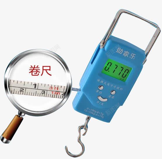 电子吊秤带卷尺png免抠素材_88icon https://88icon.com 体重测量器 杆秤 物品称重 电子吊秤带卷尺 电子秤 秤 称重器 计量器 量体重
