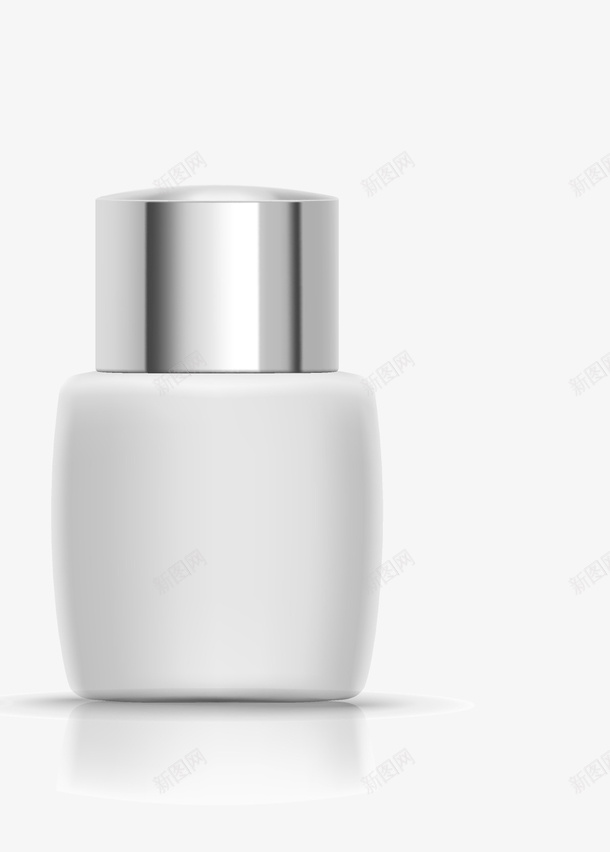 化妆品白色瓶子手绘图png免抠素材_88icon https://88icon.com 包装瓶 化妆品 手绘图 日用品 瓶子 瓶盖 高瓶