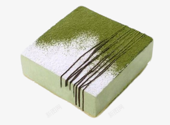撞色抹茶千层蛋糕装饰png免抠素材_88icon https://88icon.com 下午茶 抹茶千层 抹茶控 甜点 生日蛋糕 蛋糕 装饰