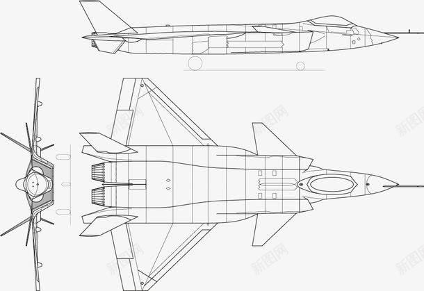 战斗机线稿png免抠素材_88icon https://88icon.com 战斗机 战斗机素描 手绘 插图插画 线稿 飞机