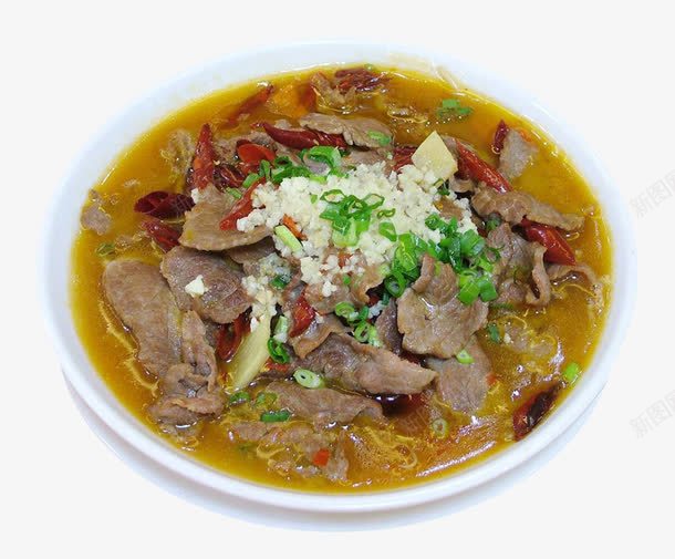 中式牛肉水煮牛肉片png免抠素材_88icon https://88icon.com 水煮牛肉 水煮肉片 熟牛肉 牛肉