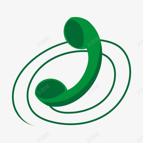 绿色电话筒png免抠素材_88icon https://88icon.com png下载 png图库 免费png 生命热线 矢量png 矢量话筒 绿色电话筒 通话