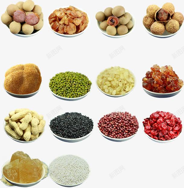 花生干果食品装盘组合png免抠素材_88icon https://88icon.com 干果 红豆 组合 绿豆 花生 银耳 食品 食品干果装盘 龙眼