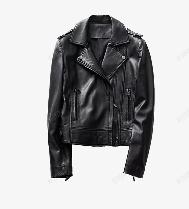 黑色真皮皮衣png免抠素材_88icon https://88icon.com 价格 保养 品牌 外套 奢华 机车款 款式 皮衣 真皮 真皮皮衣 黑色