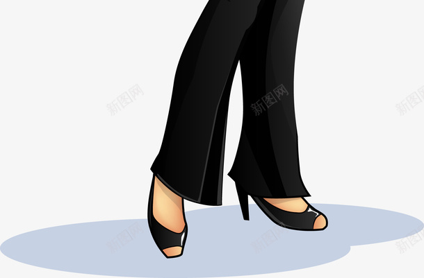 手绘卡通职场女领导png免抠素材_88icon https://88icon.com 人 人物 卡通 手绘