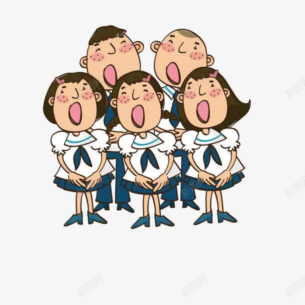 参加合唱比赛的学生png免抠素材_88icon https://88icon.com 参加 合唱 学生 比赛 男女合唱