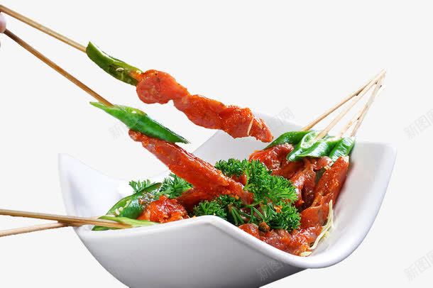 吃肉串png免抠素材_88icon https://88icon.com 烤羊肉 羊肉串 美食 肉类 香味