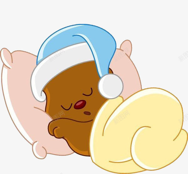睡觉的熊宝宝png免抠素材_88icon https://88icon.com 卡通手绘 婴儿 宝宝 小孩 熊宝宝 熟睡 熟睡的婴儿 睡眠 睡觉 进入梦乡