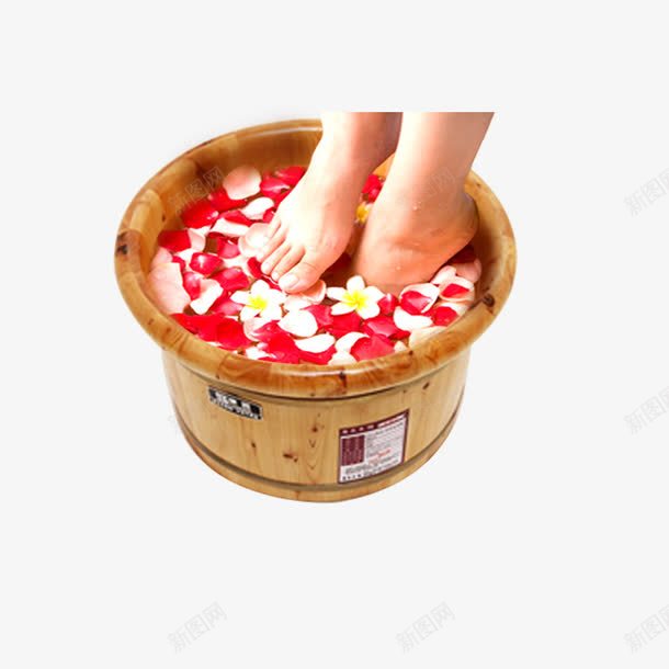 温泉木桶png免抠素材_88icon https://88icon.com 木桶 泡脚 温泉 花瓣