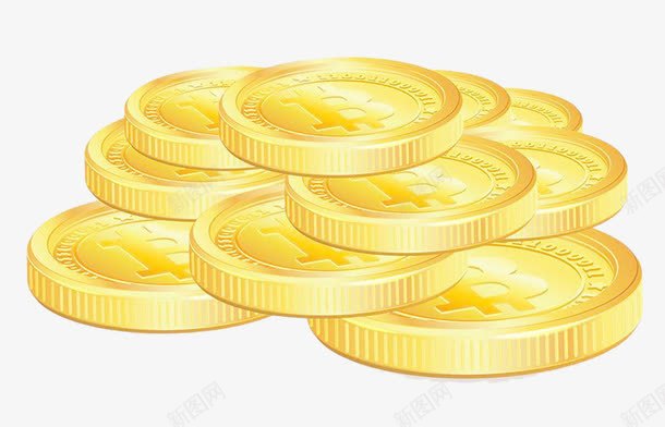 黄金色金币png免抠素材_88icon https://88icon.com 中国邮政储蓄银行 金币 金融 银行 黄金色