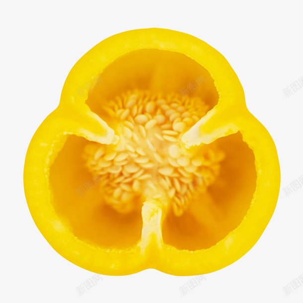 黄色美味切开带仁的黄灯笼椒实物png免抠素材_88icon https://88icon.com 三角形 切开 对半切 植物 植物界 沟纹 甜椒 菜肴 蓬松 辣椒 辣椒仁 钟状 食物 食用 黄灯笼椒