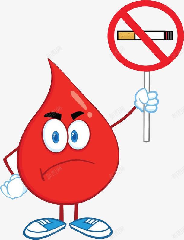 一滴血的警告png免抠素材_88icon https://88icon.com No Smoking nosmoking 不准吸烟 吸烟有害健康 戒烟 戒烟卡通 戒烟图 标志 禁止吸烟