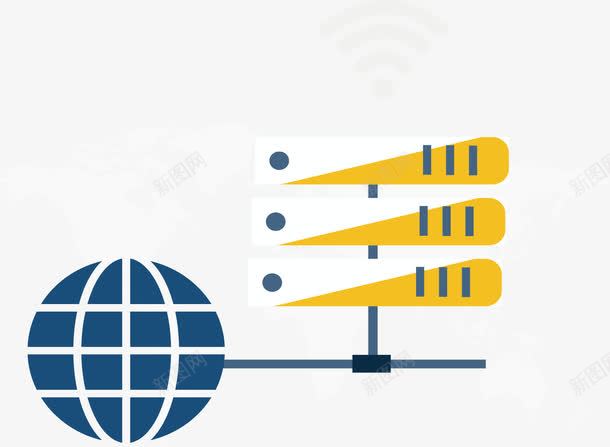 无线信号互联png免抠素材_88icon https://88icon.com wifi 互联网 信号 无线网络 矢量素材