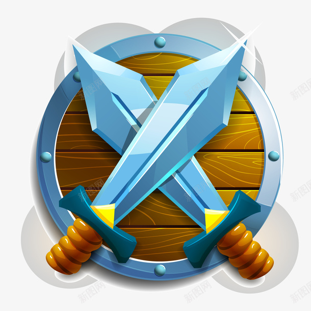 卡通游戏道具矢量图ai免抠素材_88icon https://88icon.com 剑 升级 卡通 武器 游戏 装备 道具 矢量图