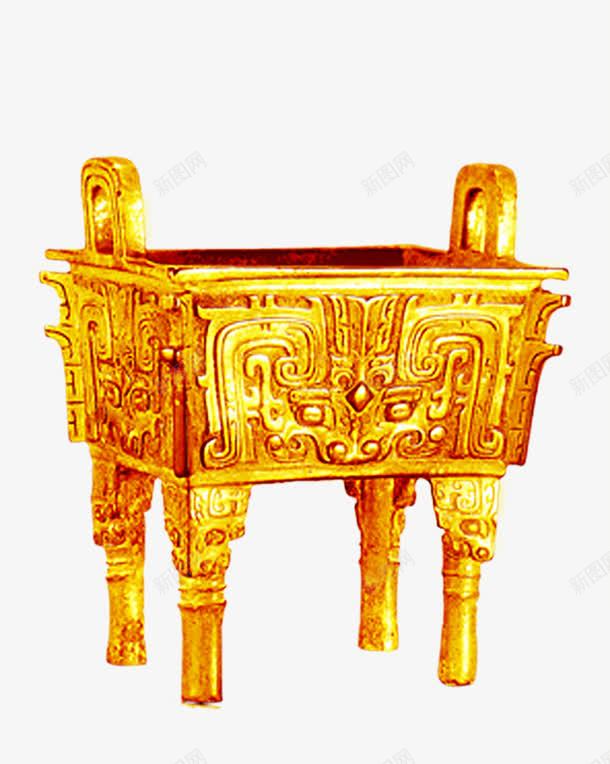 金色鼎之传统元素集合png免抠素材_88icon https://88icon.com 传统 元素 金色 集合