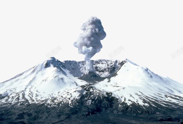 火山喷发png免抠素材_88icon https://88icon.com 火山 烟雾 热气 白色 蒸汽 蒸汽烟